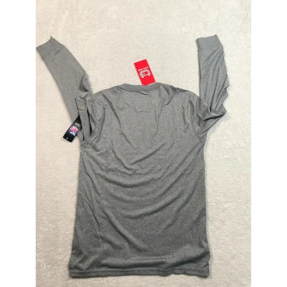 Ultra Game NFL New York Jets Football Team Shirt Mens Medium Heather Gray Logo - Picture 7 of 8